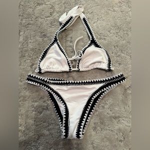 Black and White Bikini